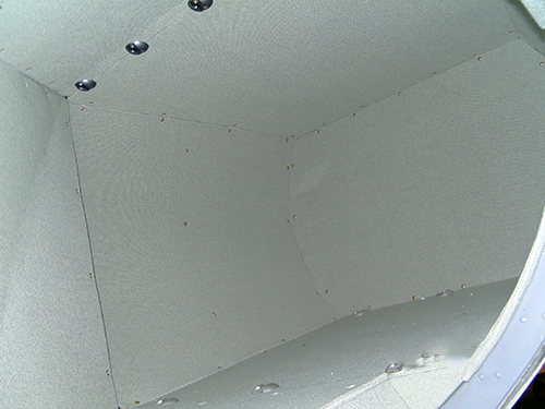 Citation II aft area finished